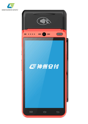 5.5 inch high speed printer Android Smart POS Terminal Support 4G Wifi