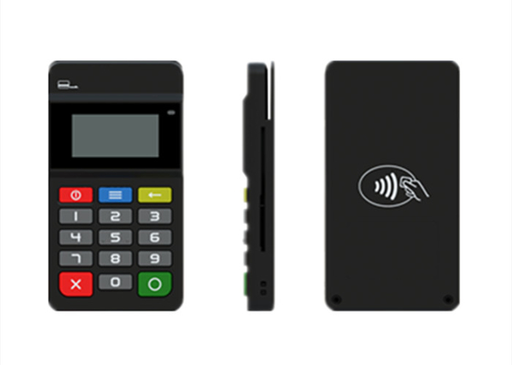 পিনপ্যাড Emv L1 L2 সহ মিনি পোস টার্মিনাল কার্ড রিডার সহ সার্টিফাইড