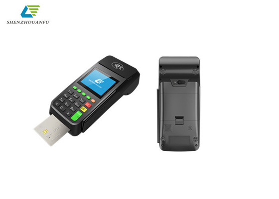 থার্মাল প্রিন্টার সহ ওয়্যারলেস NFC রিডার জিপিআরএস হ্যান্ডহেল্ড মোবাইল পস টার্মিনাল