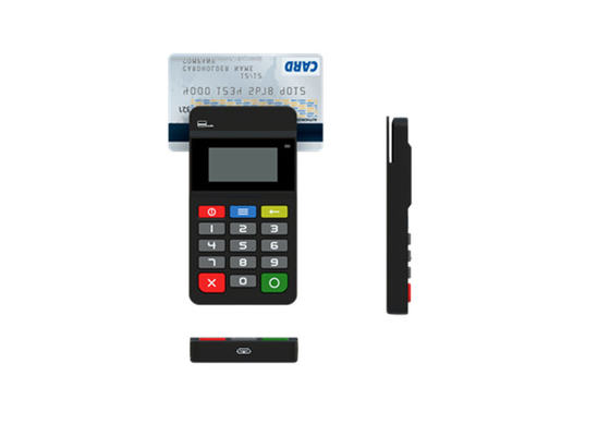 2 PSAM স্লট সহ EMV ভিসা কার্ড রিডার ডিজিটাল স্বাক্ষর Mpos টার্মিনাল